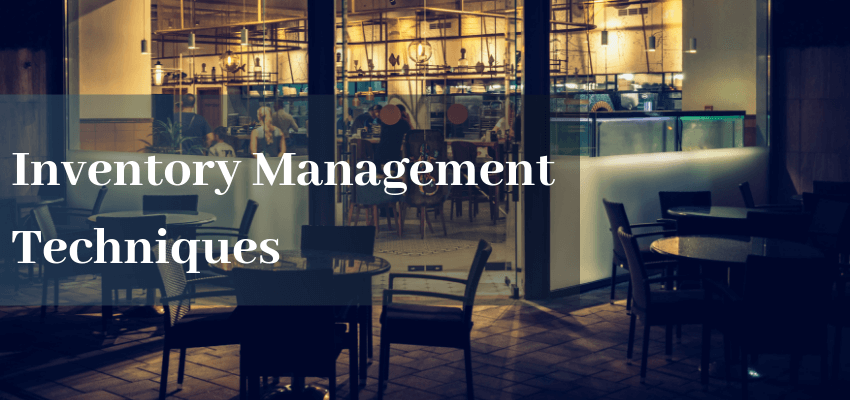 restaurant inventory management
