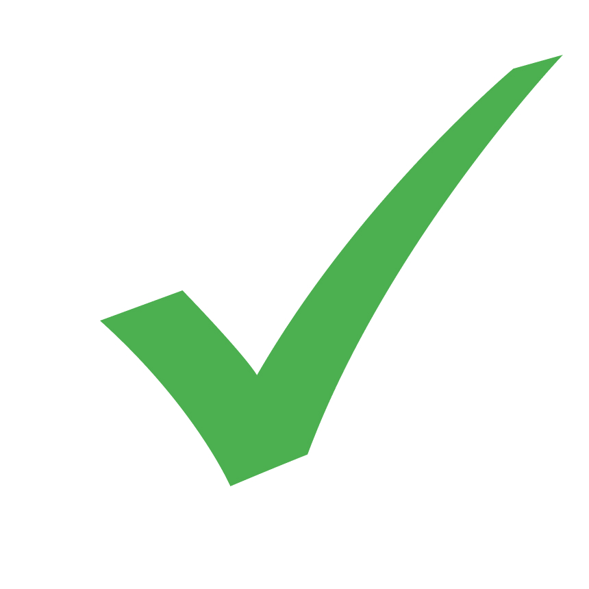 checkmark - Newsletter Thank You page